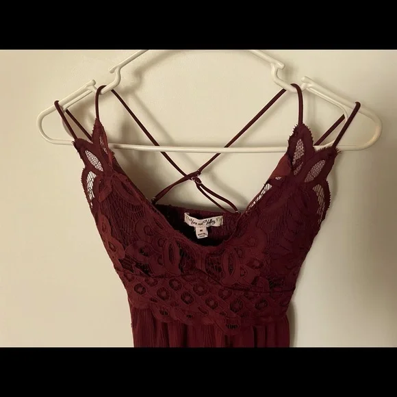 Maroon Romper - Picture 3 of 5